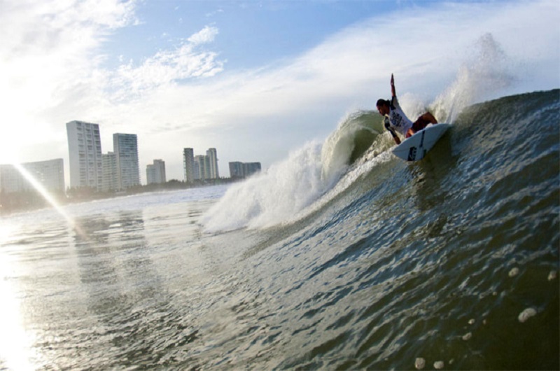 Surfing in Rio Nexpa, Michoacán